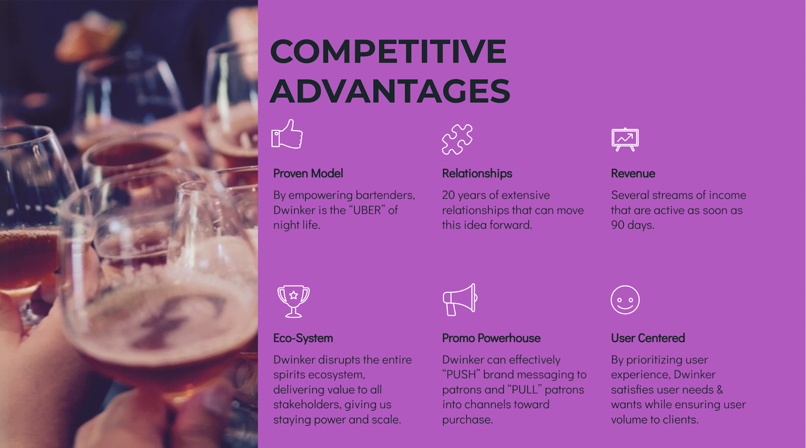 Competitive advantages