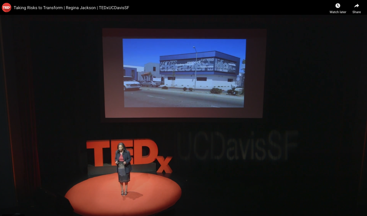 CEO Regina Jackson TEDTalk